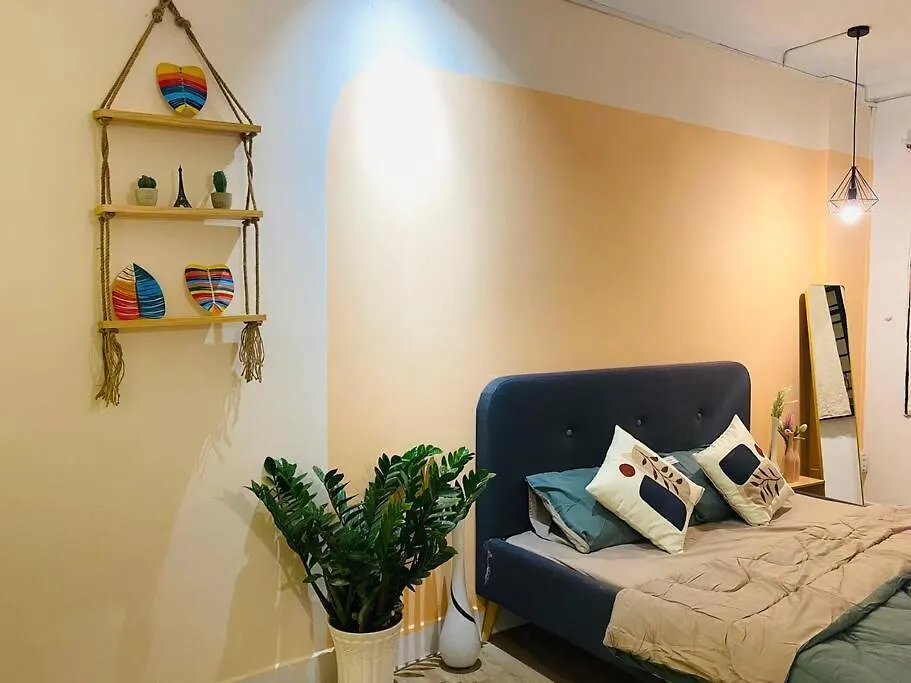 Studio Lagom 16: Urban Oasis near Notre-Dame Cathedral Ho Chi Minh City Apartment