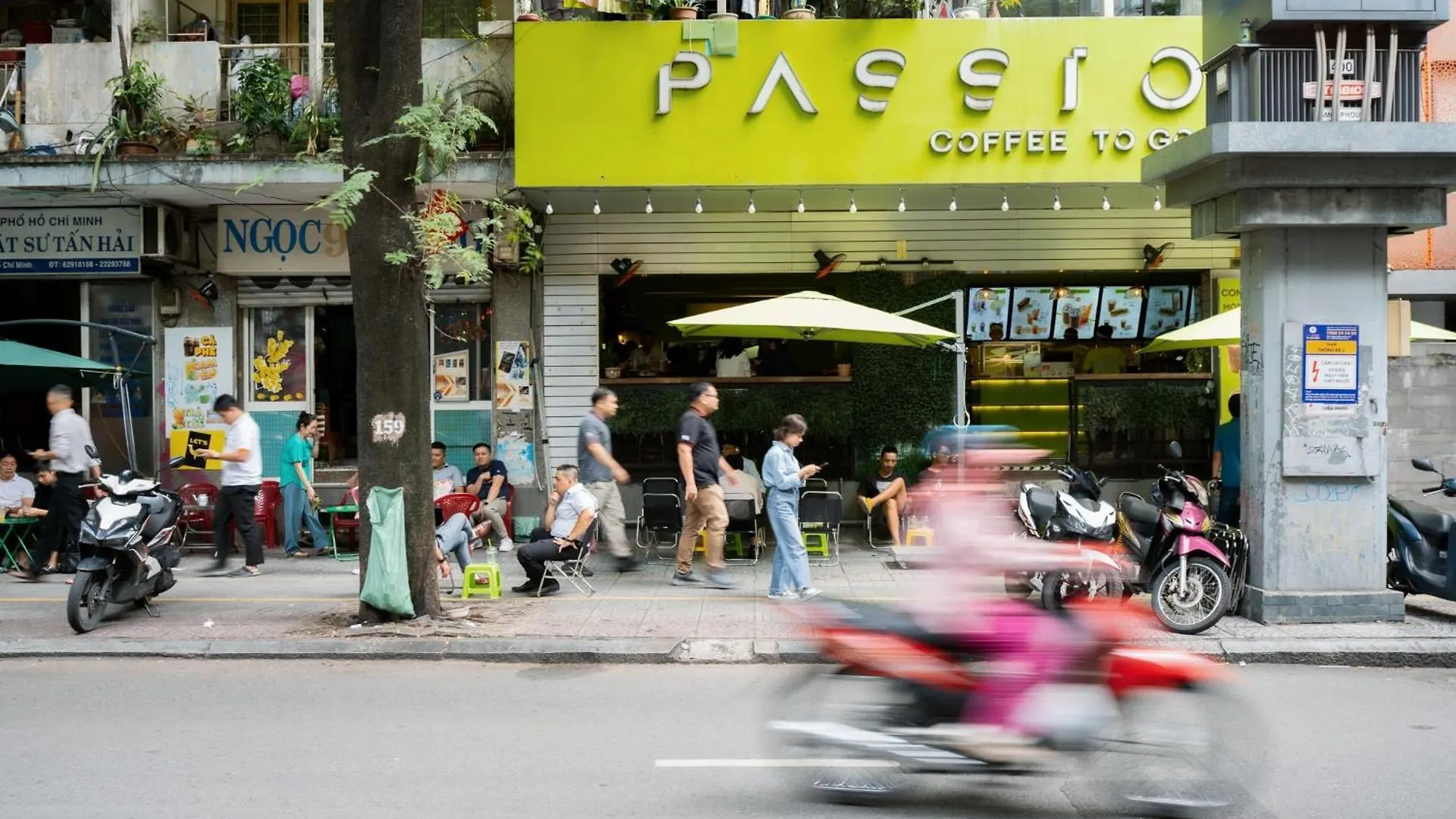 Studio Lagom 16: Urban Oasis near Notre-Dame Cathedral Ho Chi Minh City